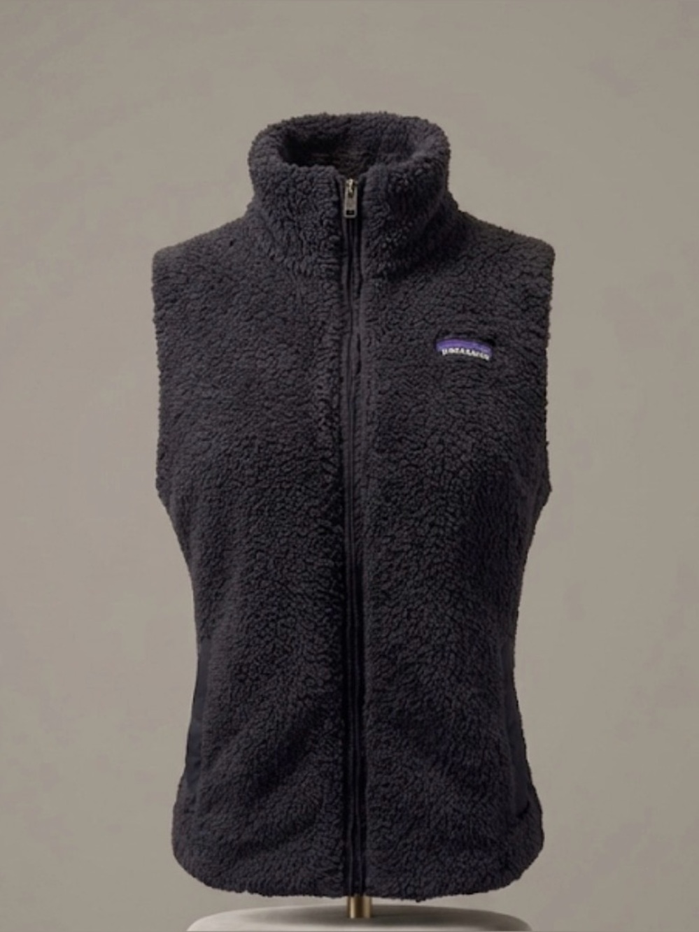 Patagonia Black Sherpa Fleece Vest